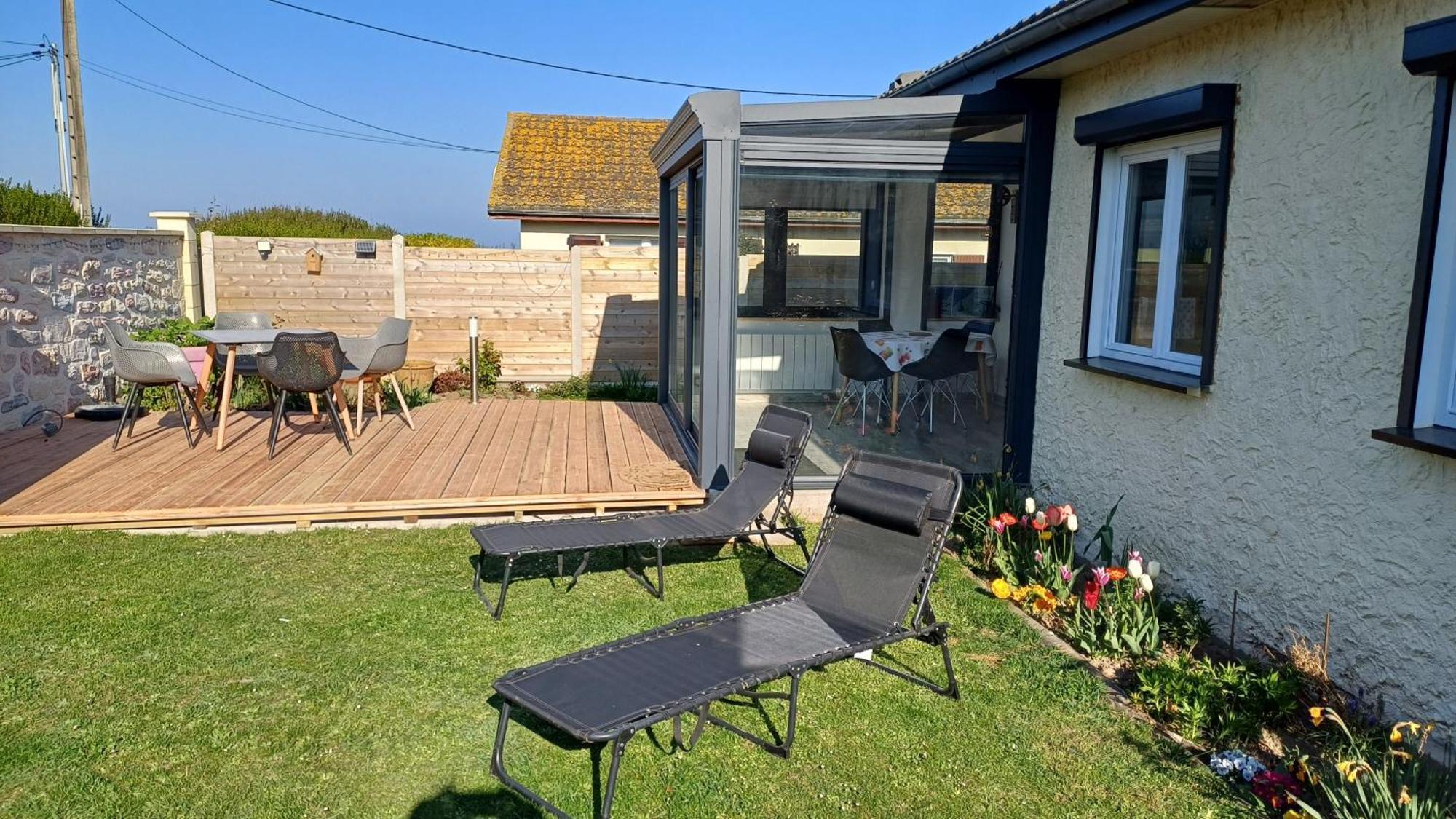 La Maison Entre Deux Plages,Vue Sur Mer Classee 4 Etoiles Criel-sur-Mer Exteriér fotografie